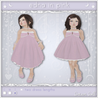 Second Life Marketplace - {Dream Doll} Edna in Pink